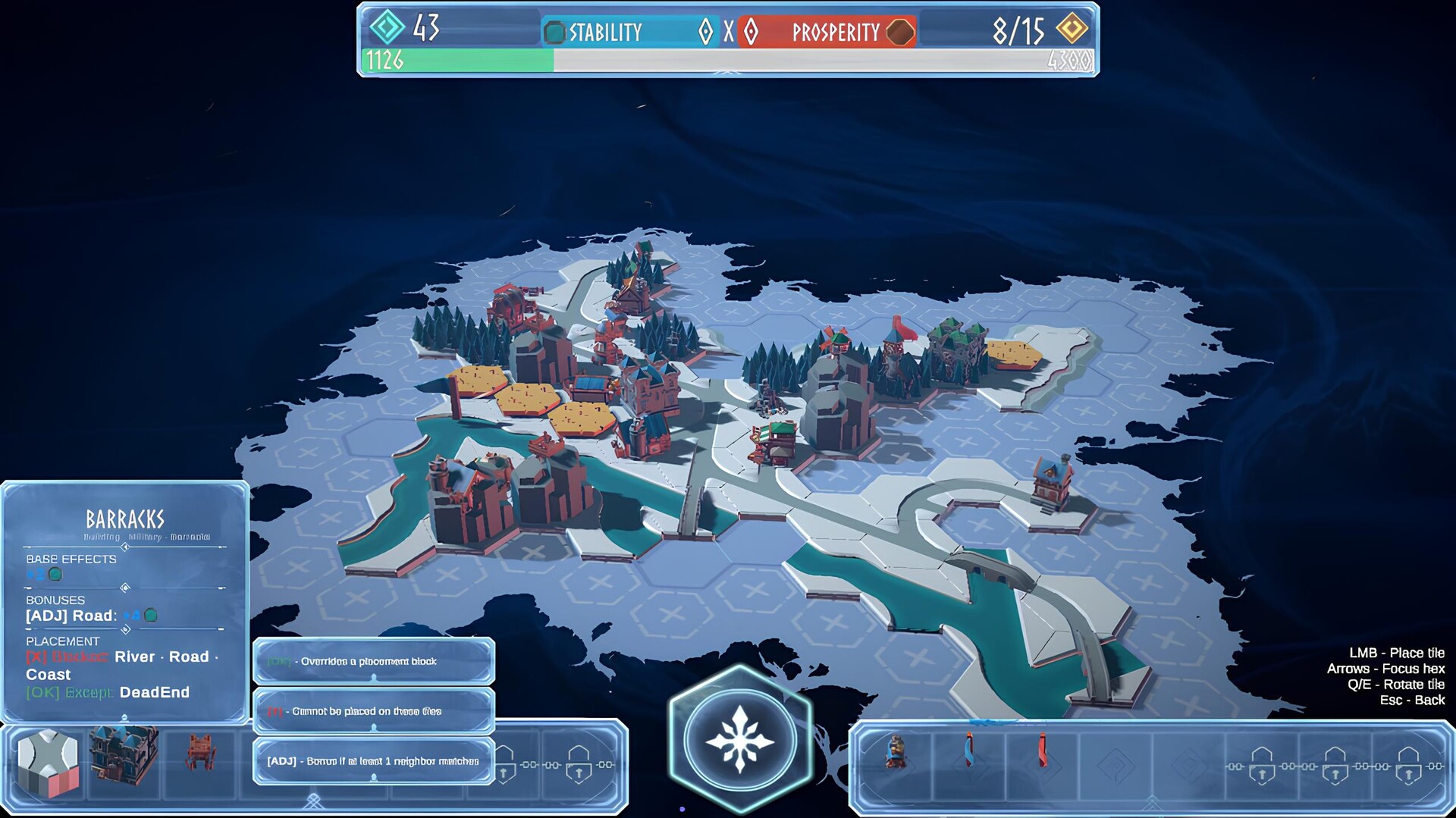 A winter Skapheim settlement
