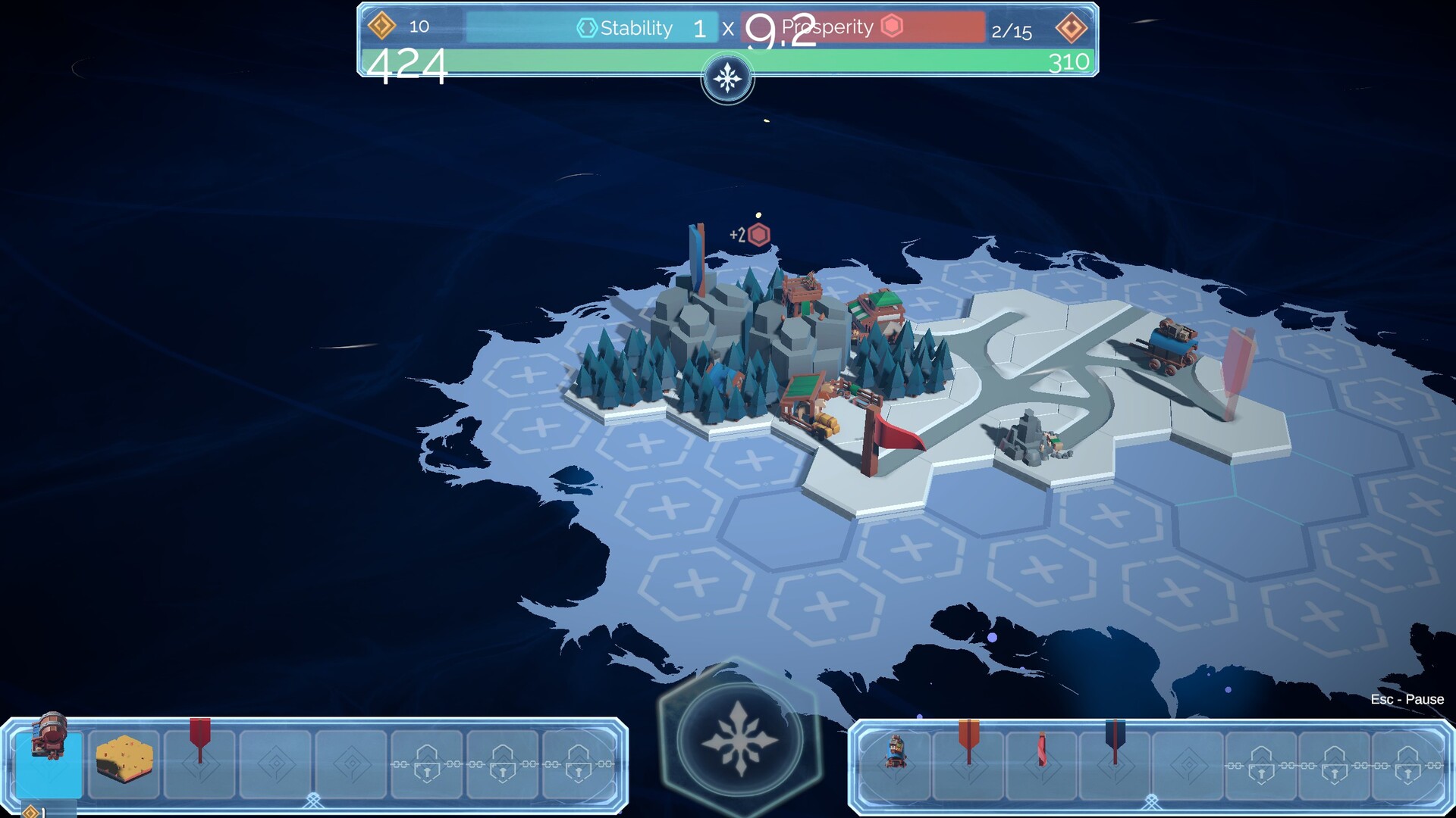 A large Skapheim settlement